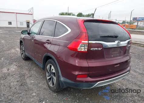 2016 Honda Cr-V Touring из США, поврежденный, VIN 5J6RM4H90GL092851